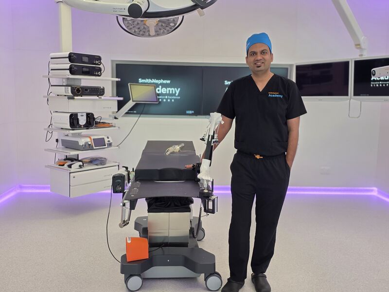 Dr. Althaaf Mohamed A H — Robotic Orthopaedic Surgeon, SmithNephew Academy Singapore